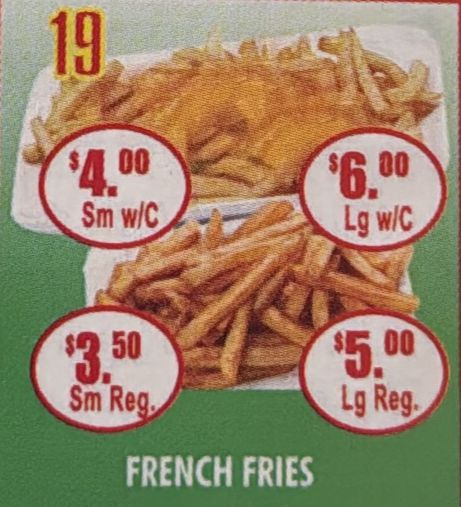 #19 Frech Fries