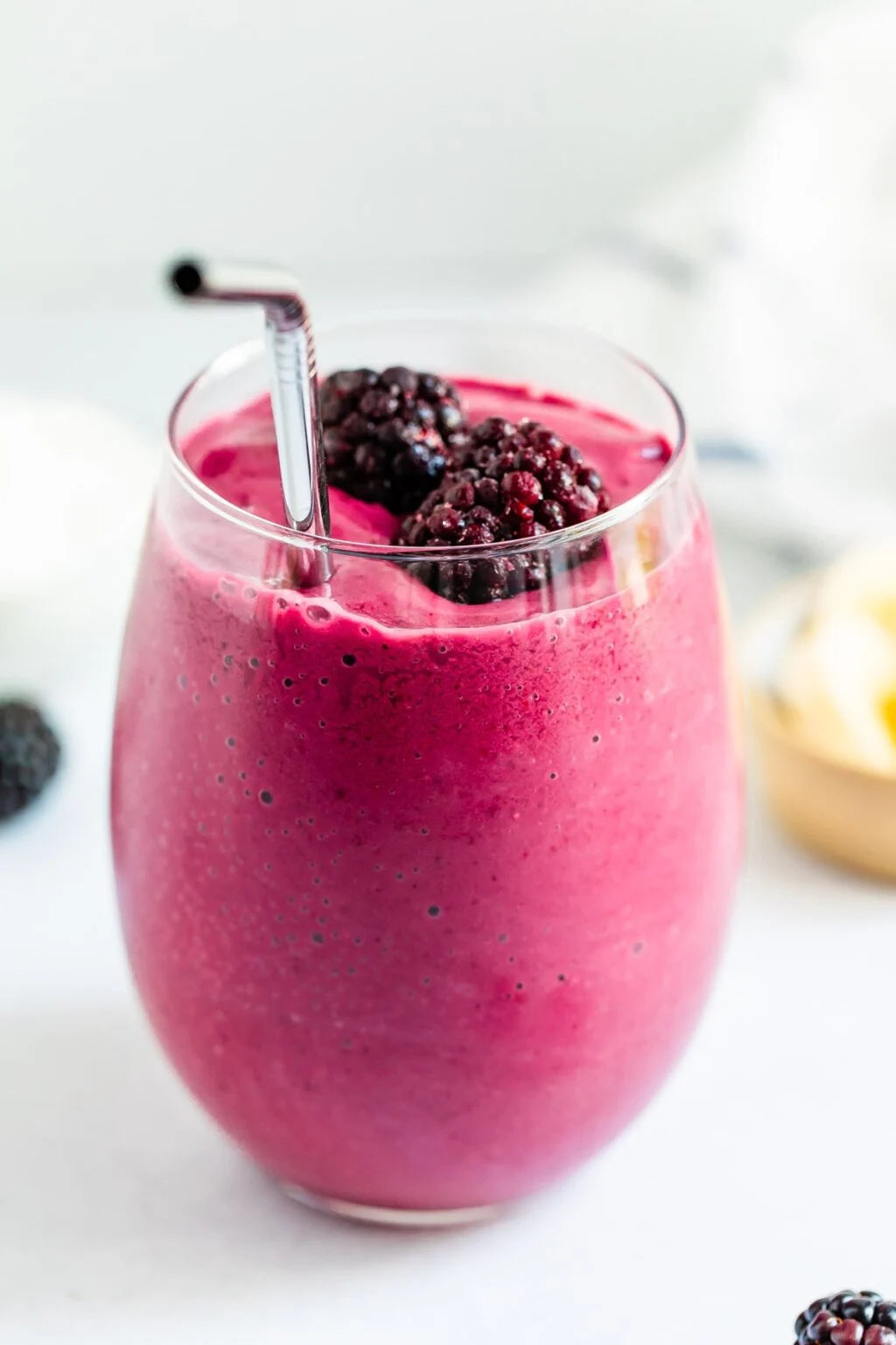 Blackberry Smoothie / Batido de Mora