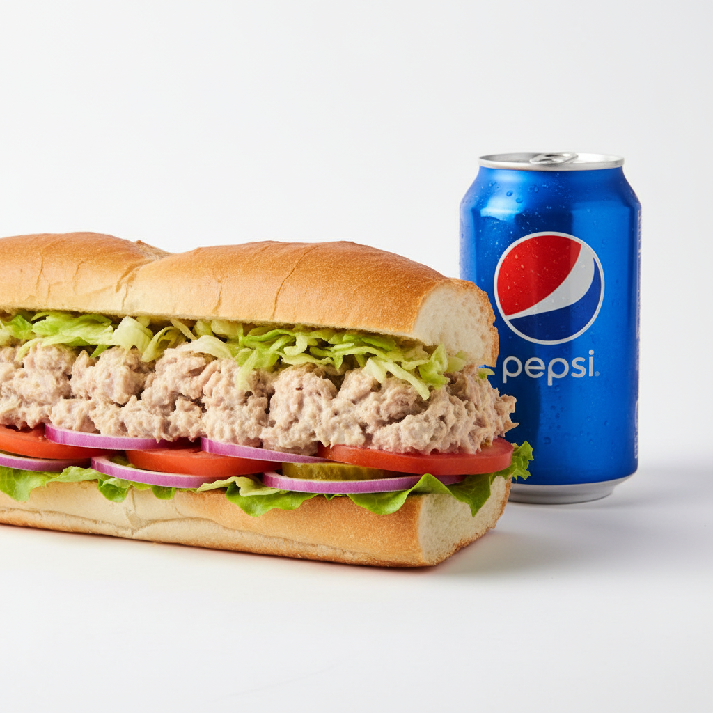 #30 Tuna Fish Hero with Soda